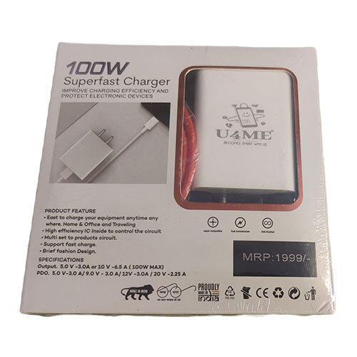 100w Superfast Charger - Body Material: Plastic