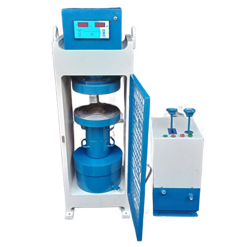 Compression Testing Machine 3000 kn Digital Plate Model Amil Type