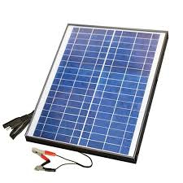 20 Watt Polycrystalline Solar Panel - Cable Length: 250 Meter (M)