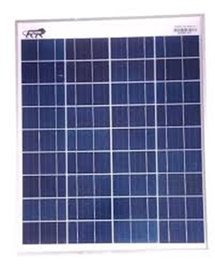 20 Watt Polycrystalline Solar Panel - Cable Length: 250 Meter (M)