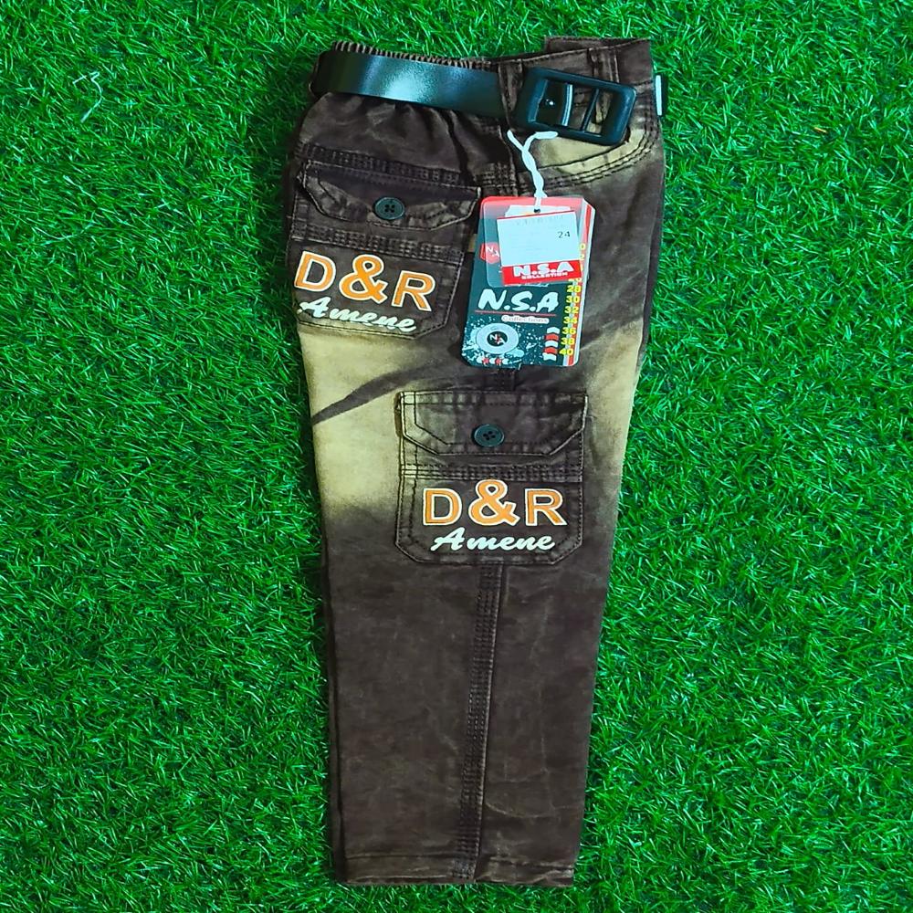 Kids Cargo Pant - Age Group: 2 Yrs To 14 Yrs