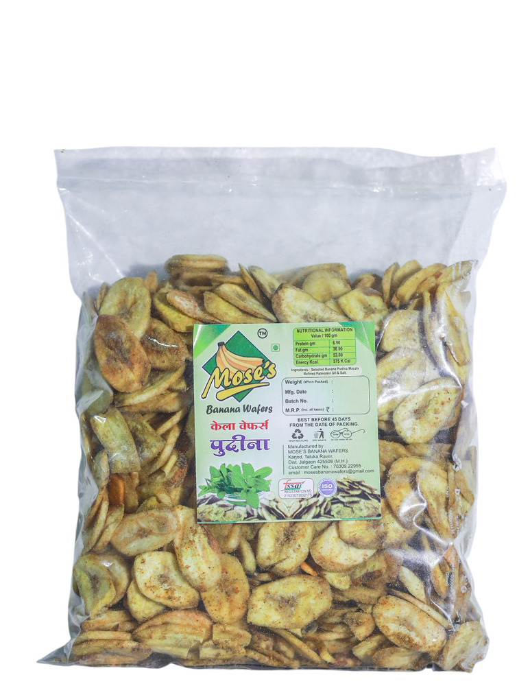 Pudina Flavour Banana Wafer - Application: Food