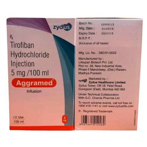 5Mg Tirofiban Hydrochloride Injection - Recommended For: Hospital