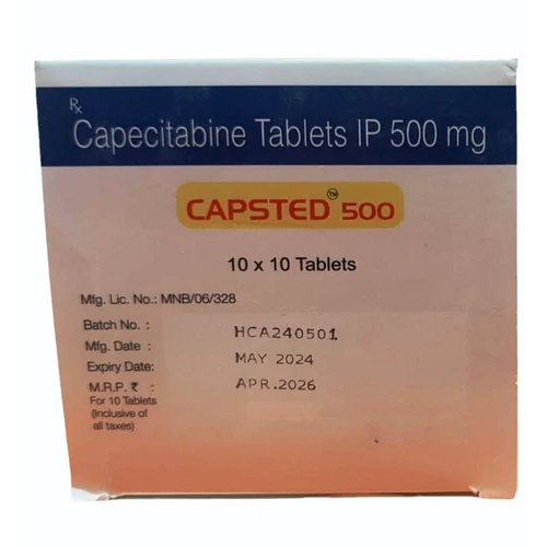 500Mg Capecitabine Tablets Ip - Physical Form: Liquid