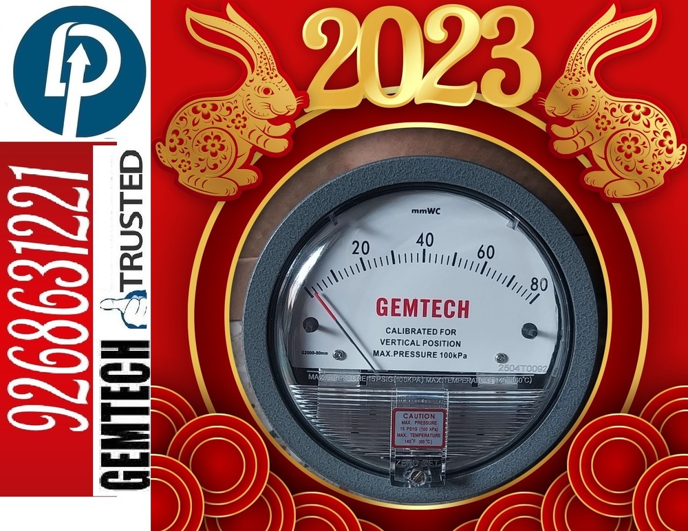 Wholesaler GEMTECH I DIFFERENTIAL PRESSURE GAUGE FROM Kangra Himachal Pradesh