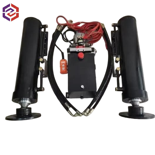 50 Tons Hydraulic Jack For Semi-trailer Electric Hydraulic Outrigger Landing Gear - Color: Customized