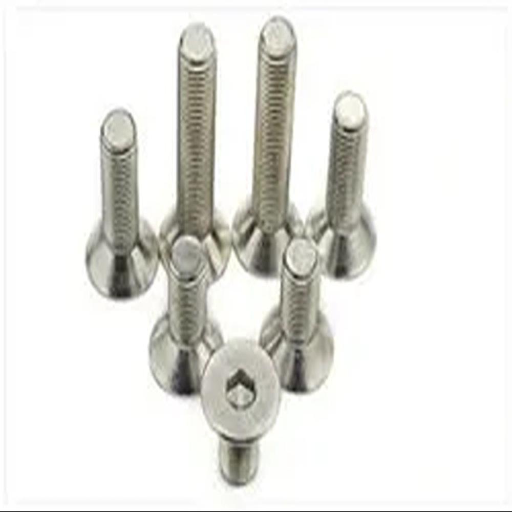 Allen Head Csk Machine Screw - Color: Black/white