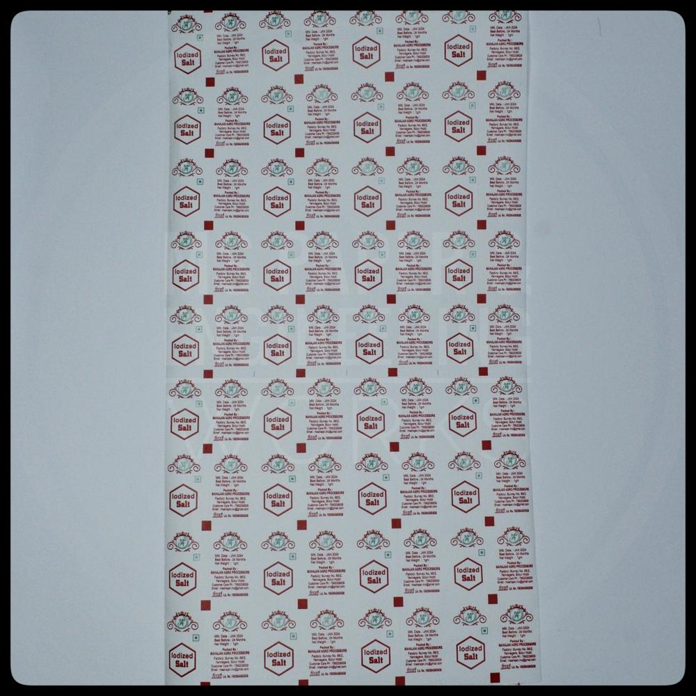 Paper Sachets Rolls - Color: Multicolor