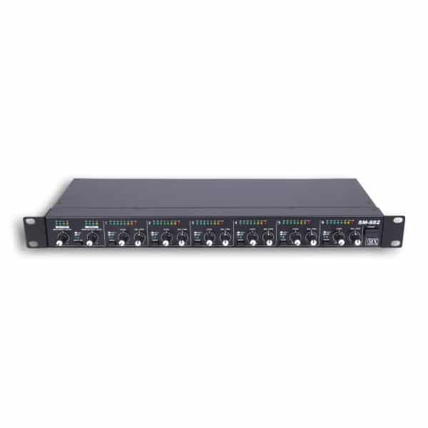 6 Channel Audio Mixer Splitter - Color: Multiple