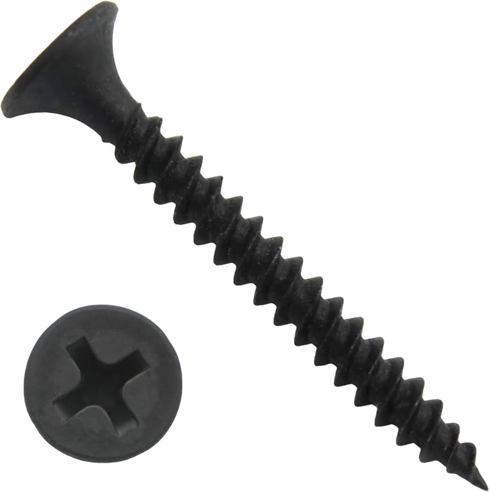 Black Drywall Screw - Color: 3.5mm