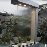 Glass Wall Water Fountain