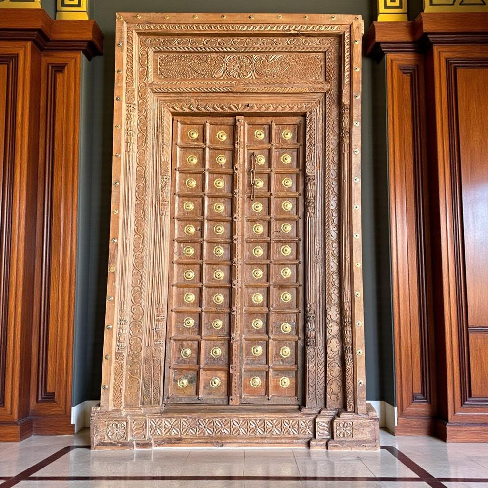 Antique Wooden Door - Artwork: Handmade