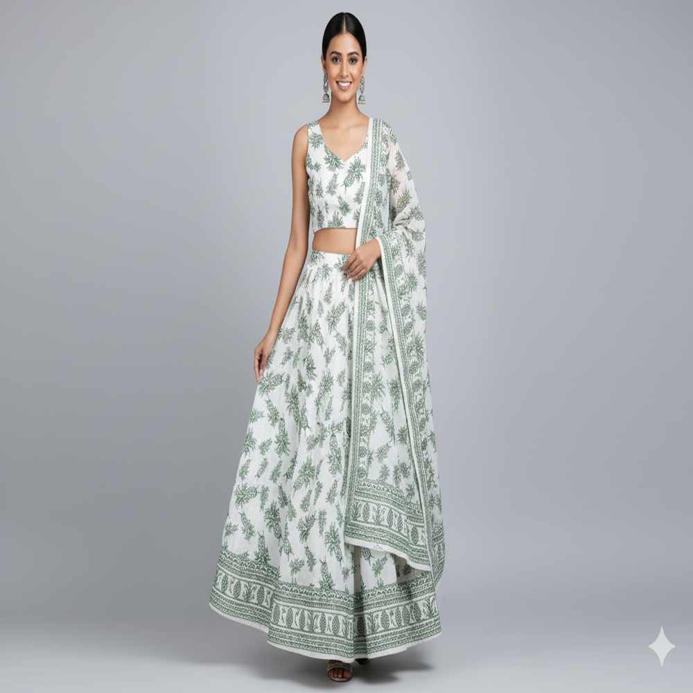 Pineapple Print Fabric ,white fabric