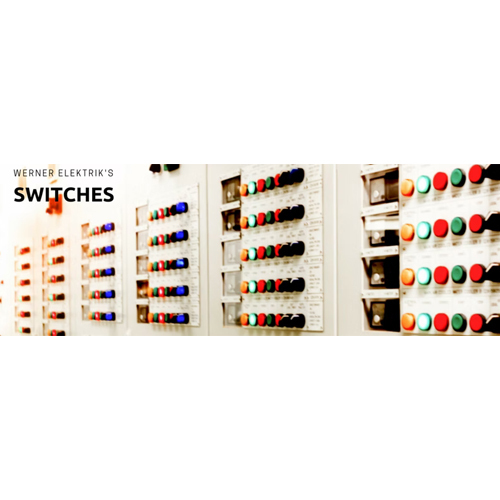 Switches And Pilot Light - Color: White