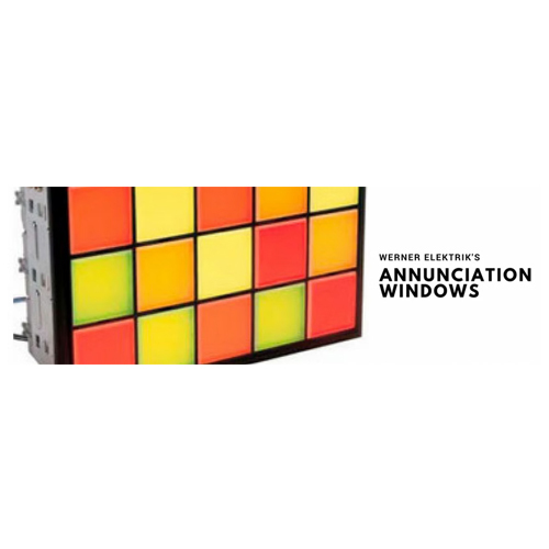 Annunciation Window - Color: Red