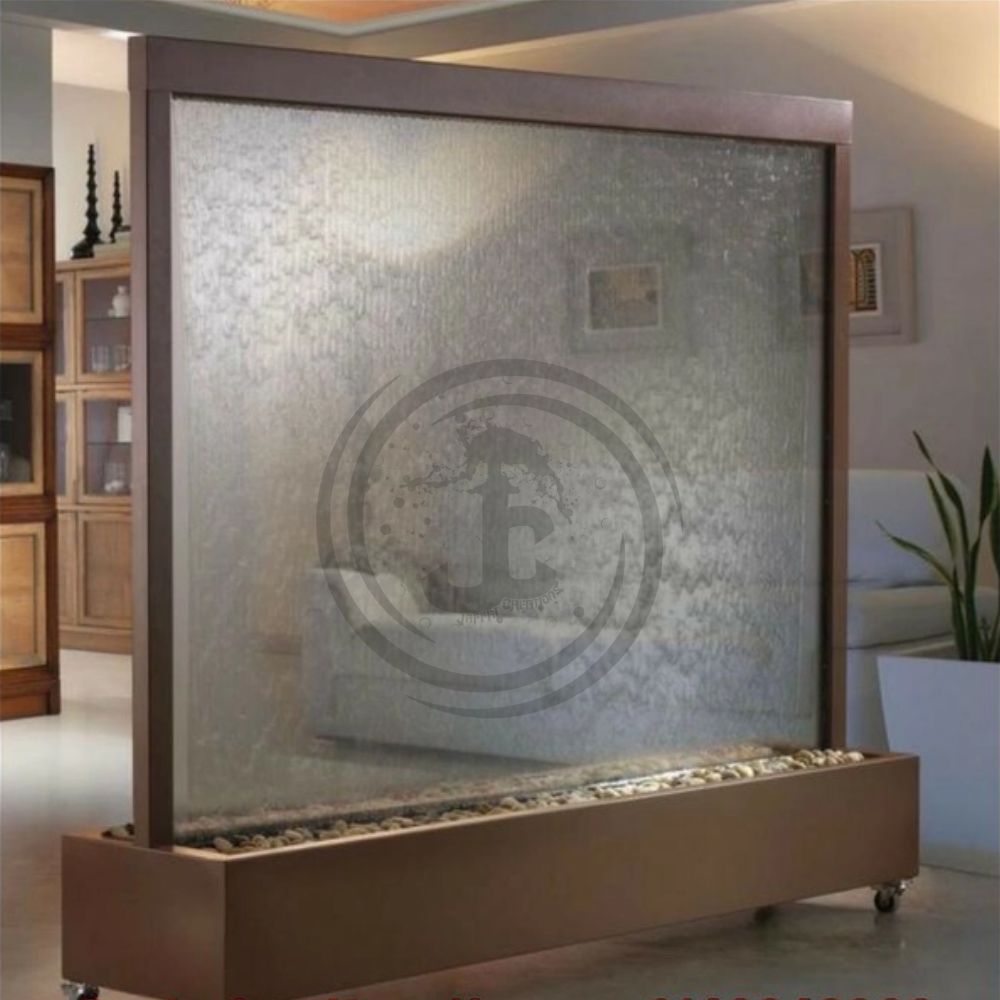 Glass Wall Fountain Indoor 8x10Ft