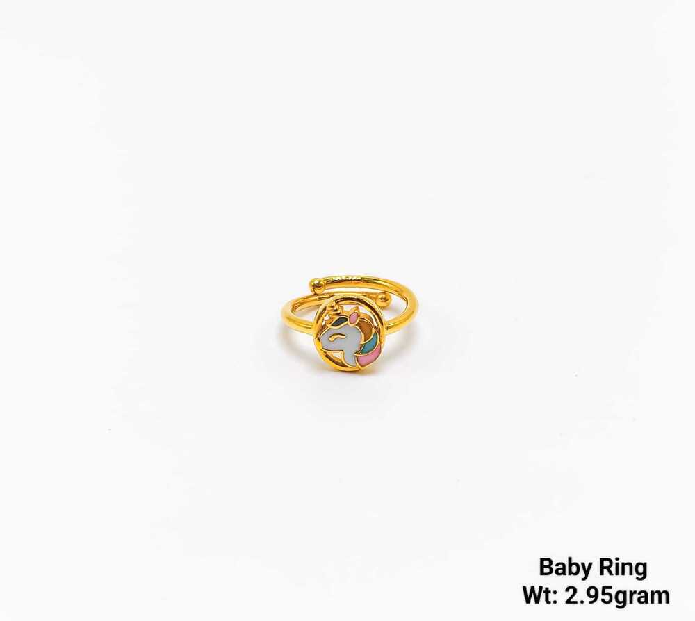 92 Gold Baby Ring