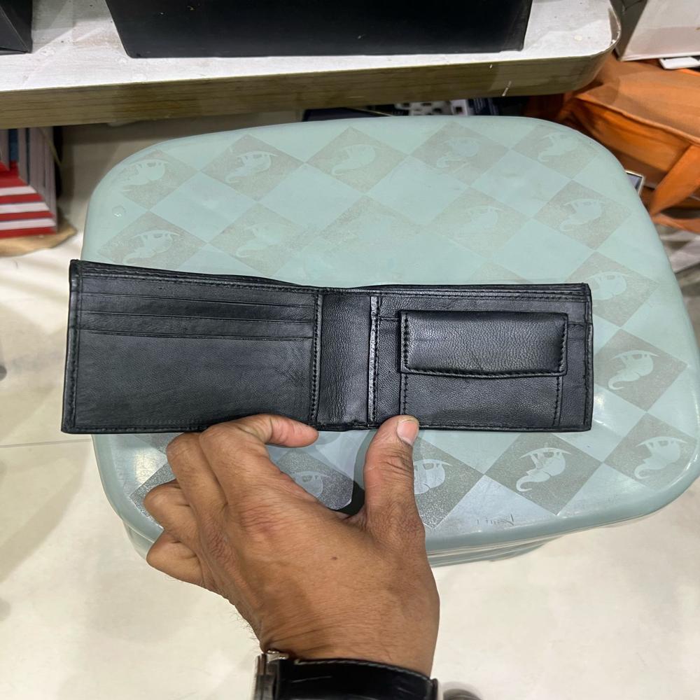 Leather Wallet - Color: Brown