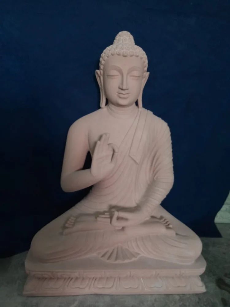 White Marble Buddha Statue