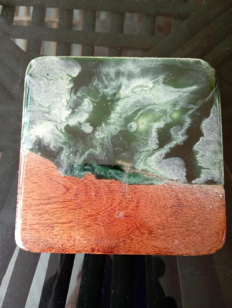 Apoxy Wooden Coasters