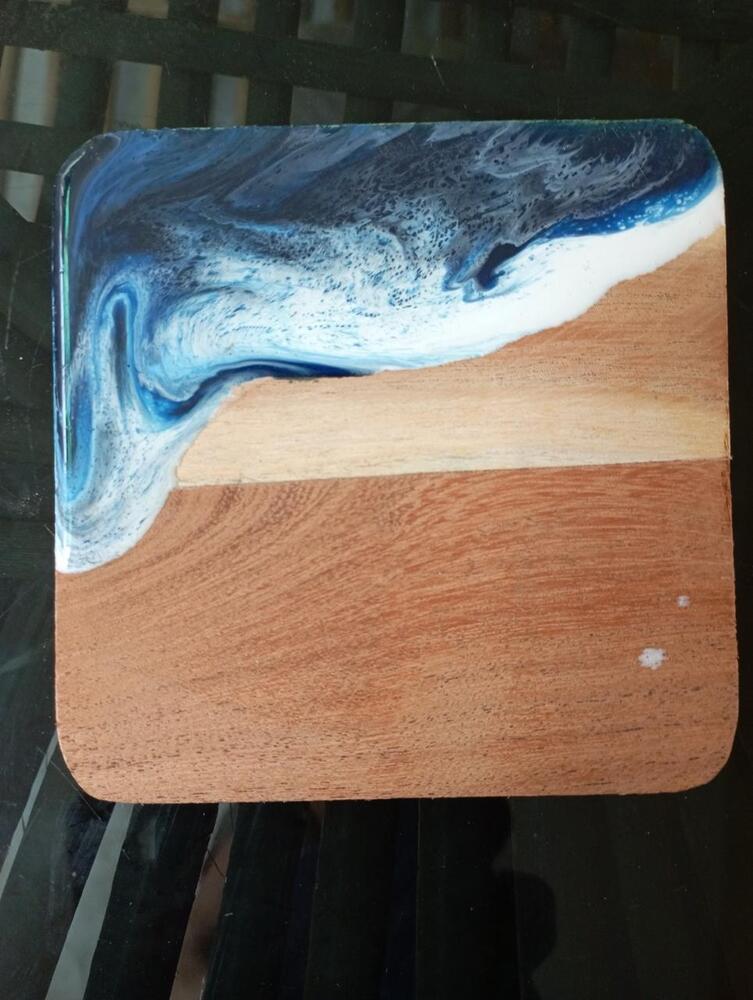Apoxy Wooden Coasters