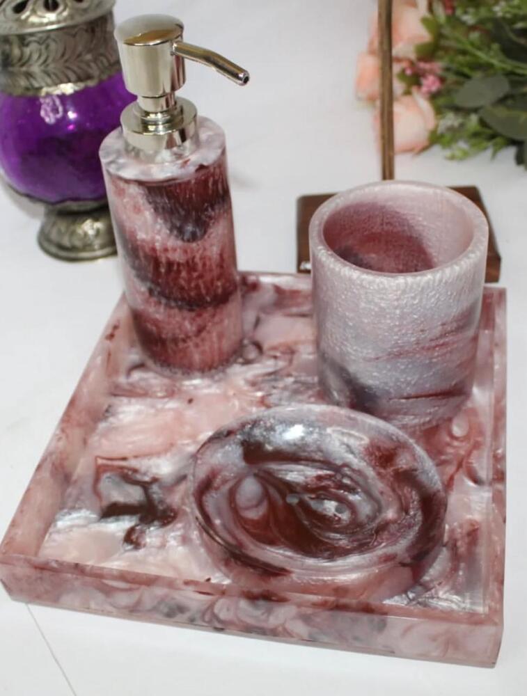 Resin Bathroom Set