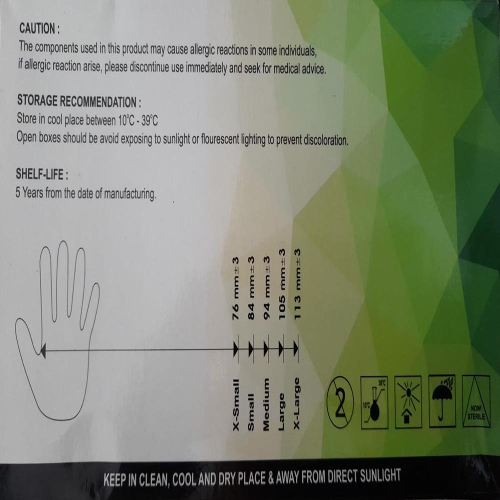  GLOVES NITIRLE  EXAMINATION  MEDIUM