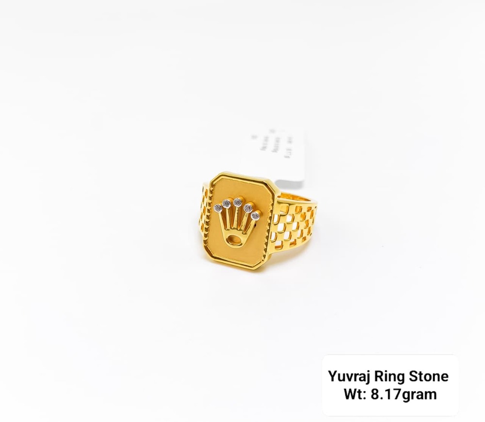 92 Gold Yuvraj Ring Stone