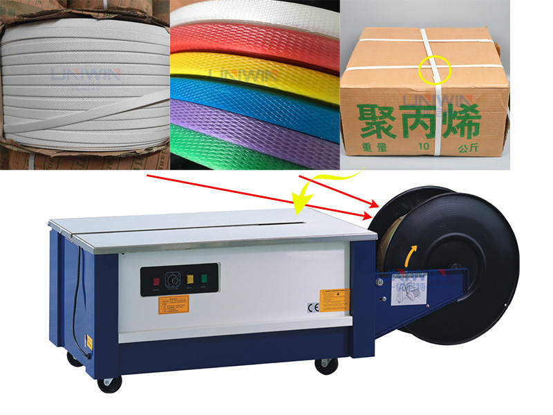 Semi Automatic Strapping Machine Pp Strap - Color: As Per Customer Requirement