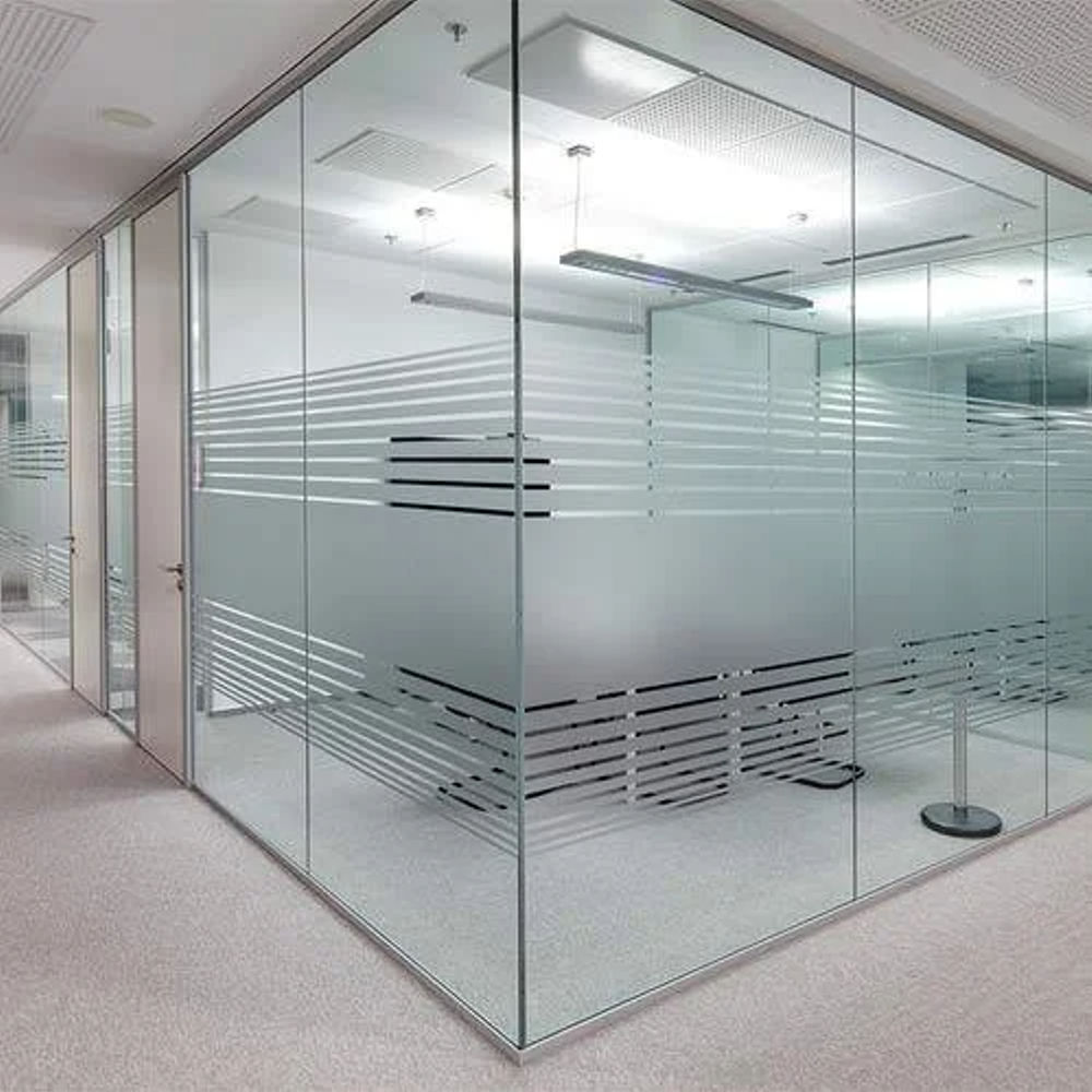Office Aluminium Partition - Color: As Per Requirement
