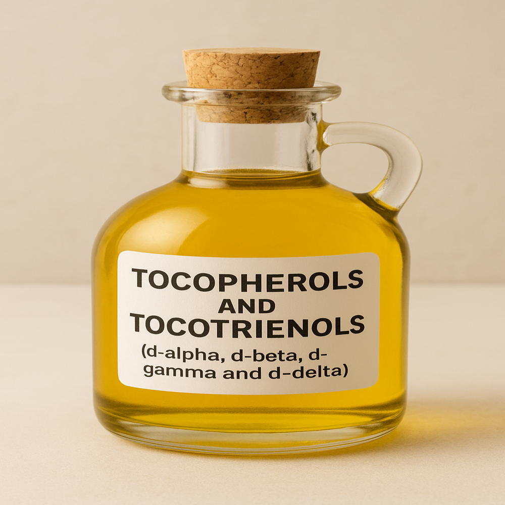 Caromx | Tocopherols And Tocotrienols ( D-AlphaD-BetaD-Gamma And D-Delta) Oil With 20% Strength - Color: Yellow