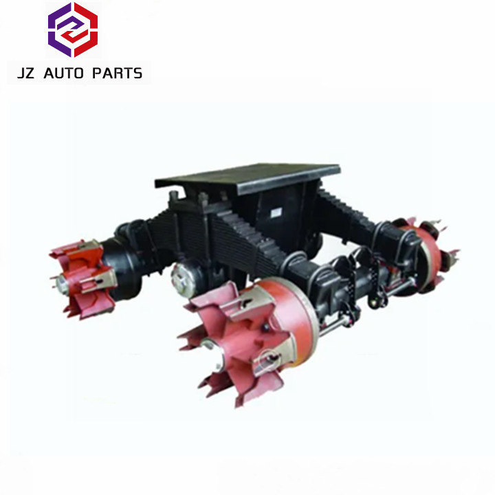 Low/High Mounting /Spoke Wheel Bogie Suspension in Trucks