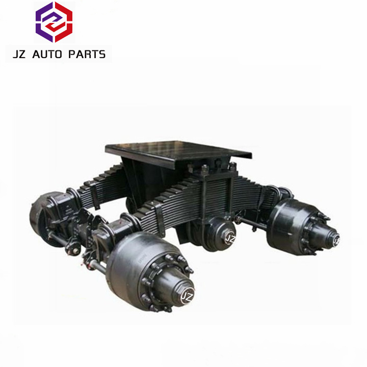 Low/High Mounting /Spoke Wheel Bogie Suspension in Trucks