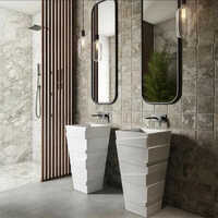 Marble Pedestal Wash Basin