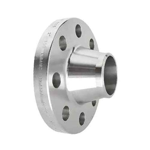 Monel Weld Neck Flange - Color: Silver