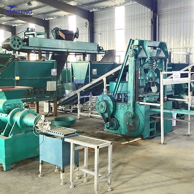 High Pressure Biochar Honeycomb Briquette Machine Barbecue Charcoal Rod Making Machine