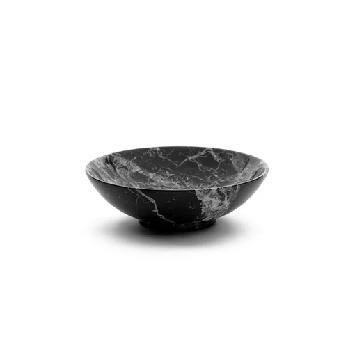 Black Marble Fruit Bowl
