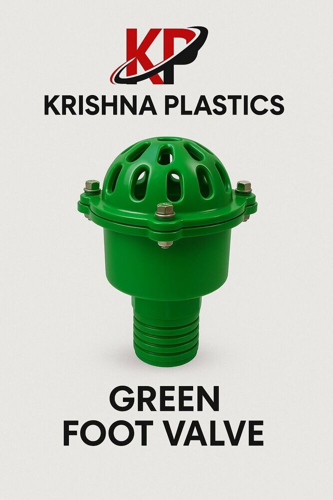 Plastic Foot Valve - Color: As Per Demand