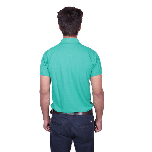 Sky Blue Men's Polo T-Shirt