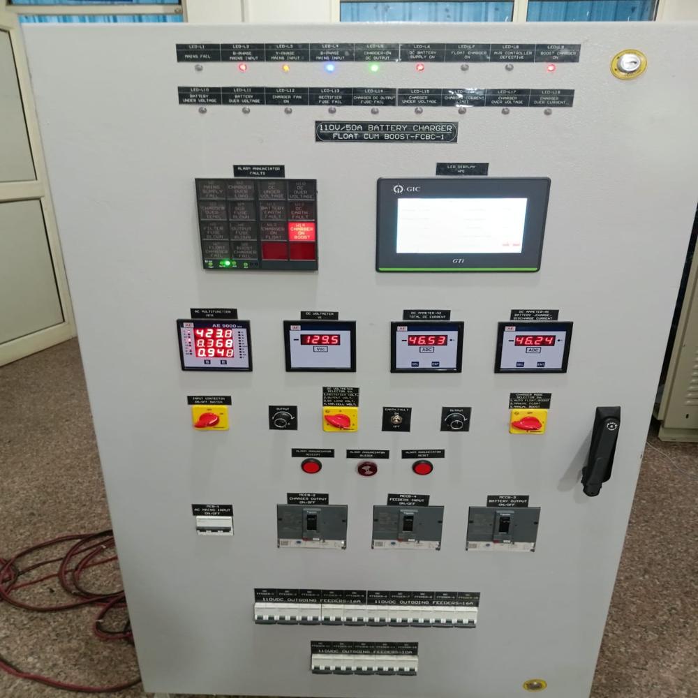 Thyristor Controlled Battery Charger - Iron Material, Corrosion Resistant | Durable Performance For Enhanced Efficiency