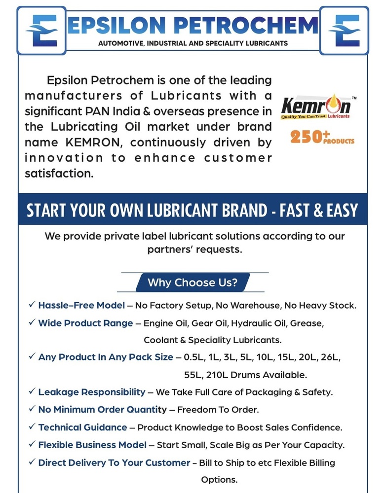 PRIVATE LABELING ENGINE OIL