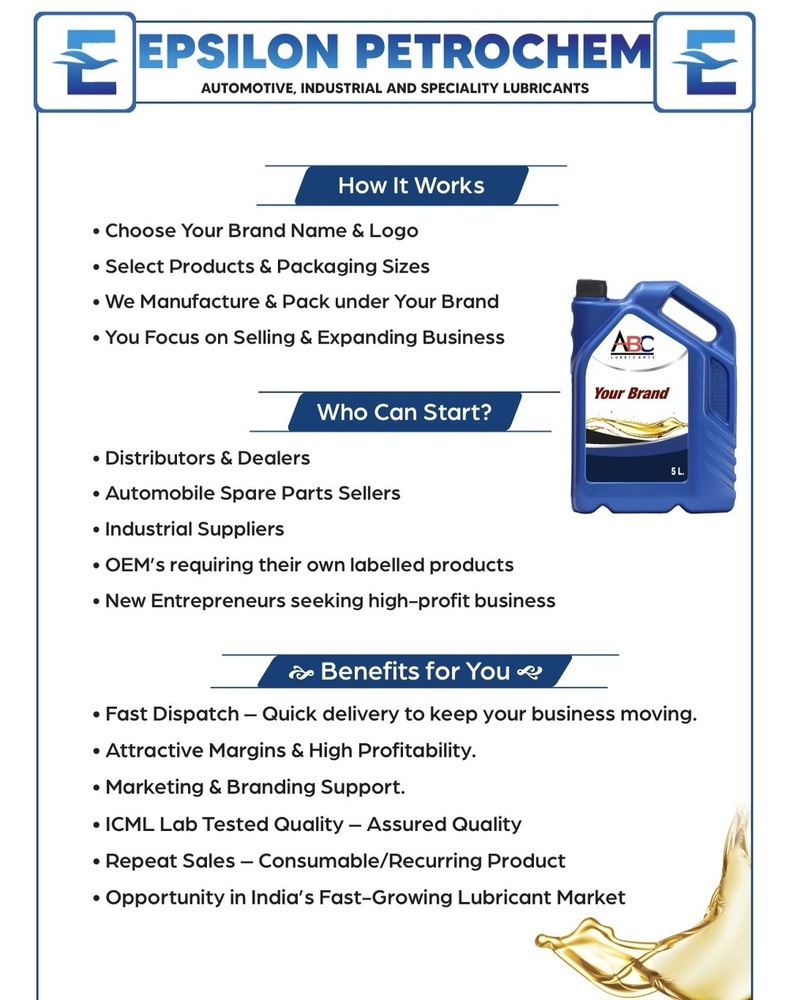 Private Labeling Engine Oil