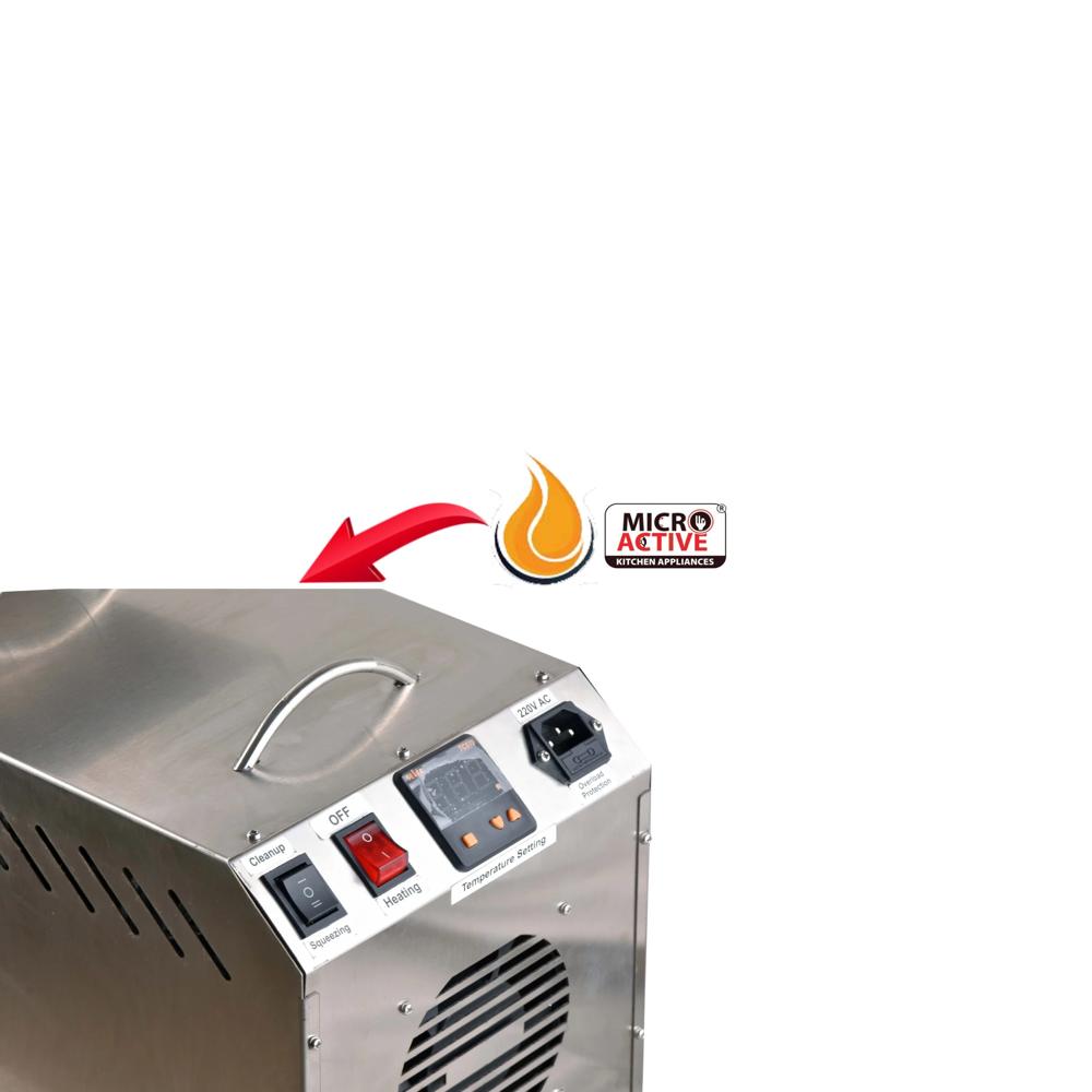 Oil Machine 600 Watt Tc - Material: Stainless Steel