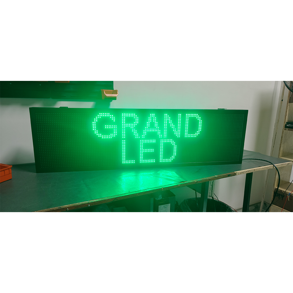 Single Color Led Scrolling Display Board - Application: Outdoor