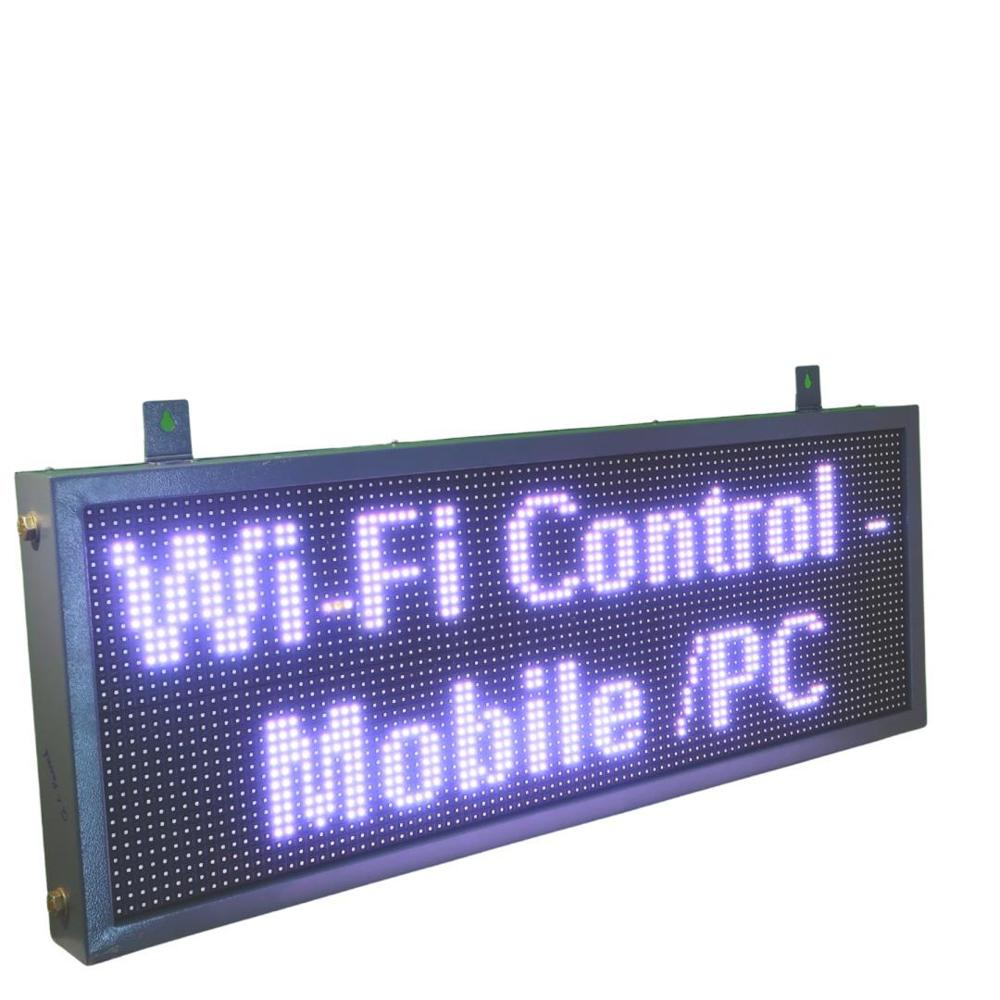 Single Color Led Scrolling Display Board - Application: Outdoor