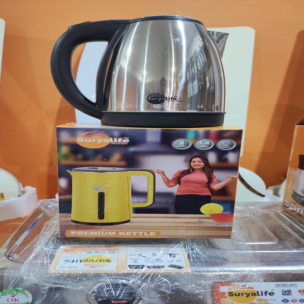 Electric Kettle - Color: Silver