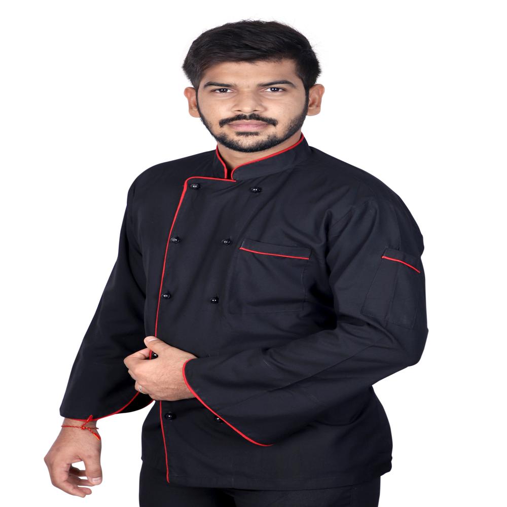 Premium Chef Coat - Collar Type: Stand Collar