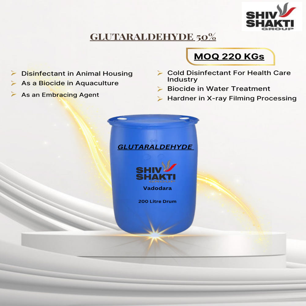 Gluteraldehyde 50% - Cas No: 111-30-8