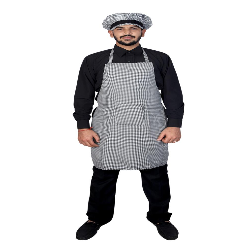 Hotel Chef Uniform - Collar Type: Stand Collar