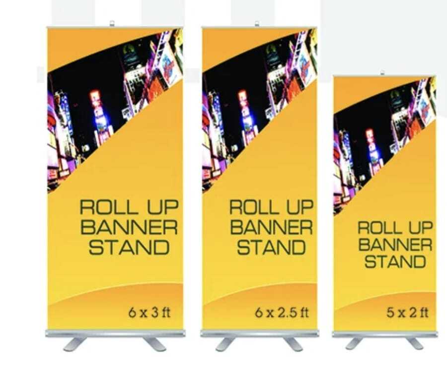 Roll Up Banner Stand - Application: Industrial